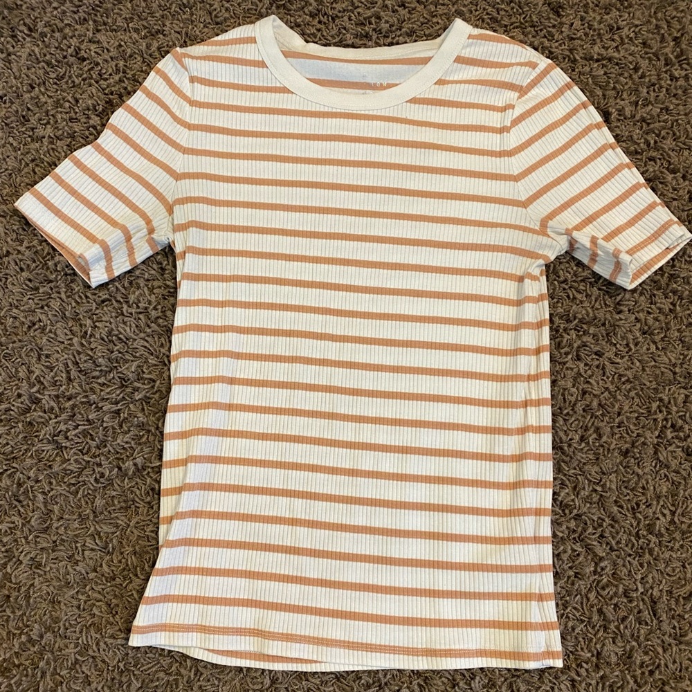 A New Day Ribbed Tee